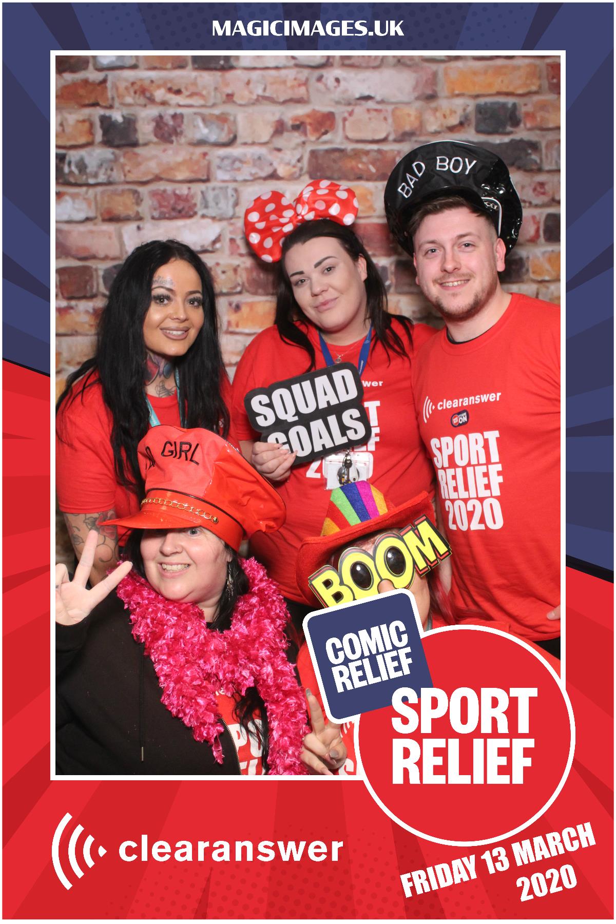 Clear Answer Sport Relief | View more photos from the event at gallery.magicimages.uk/u/MagicImages/Clear-Answer-Sport-Relief
